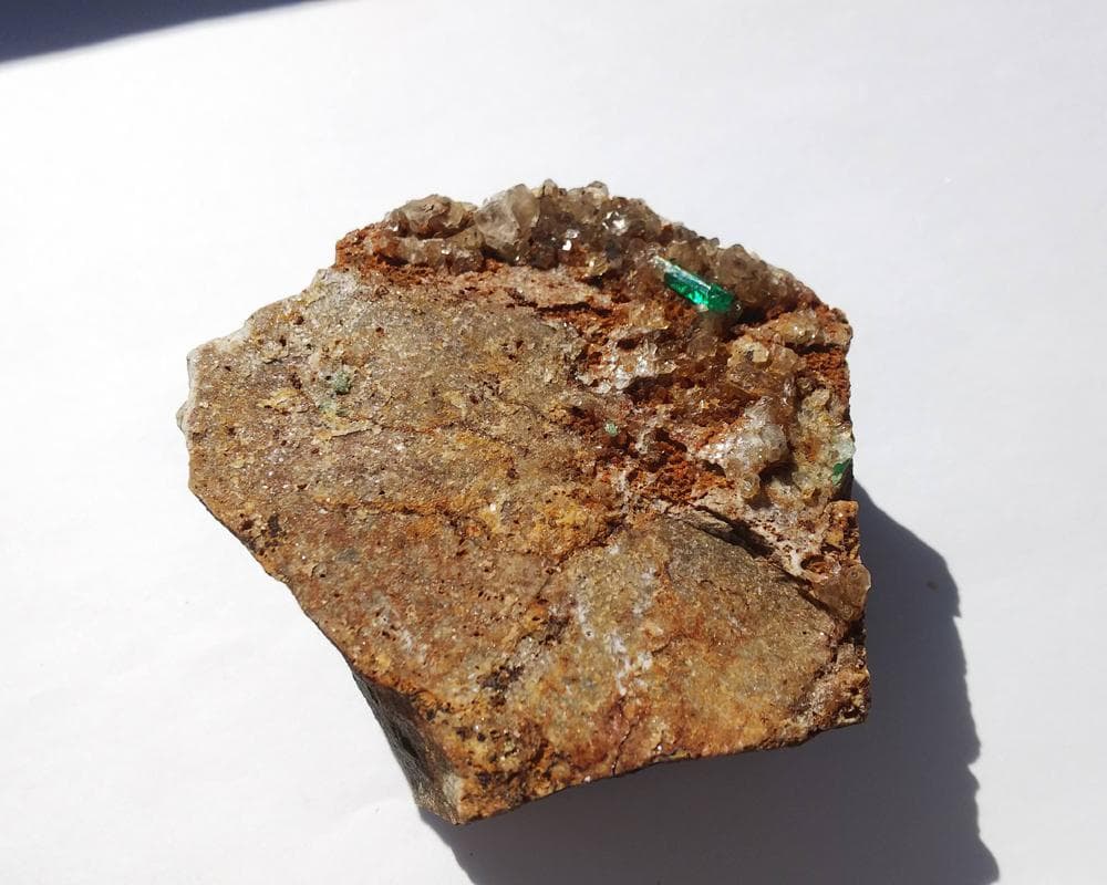 366 エメラルド＆クォーツ アフガニスタン産