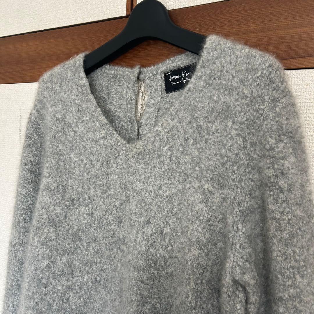 希少 09 a/w number (n)ine knit sweater