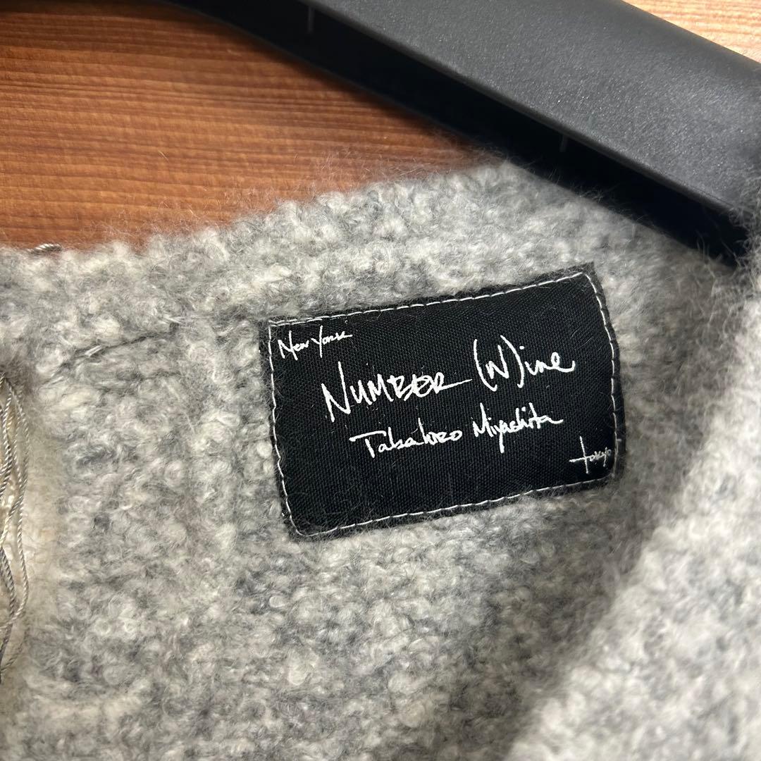 希少 09 a/w number (n)ine knit sweater