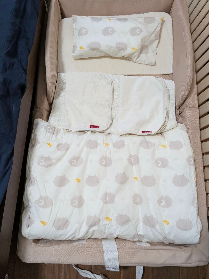 farska ファルスカ 一緒におやすみ フィットL 3点セット ベビーベッド