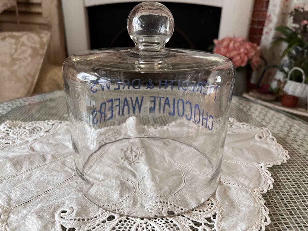 イギリスアンティーク チョコレートワッフルドーム