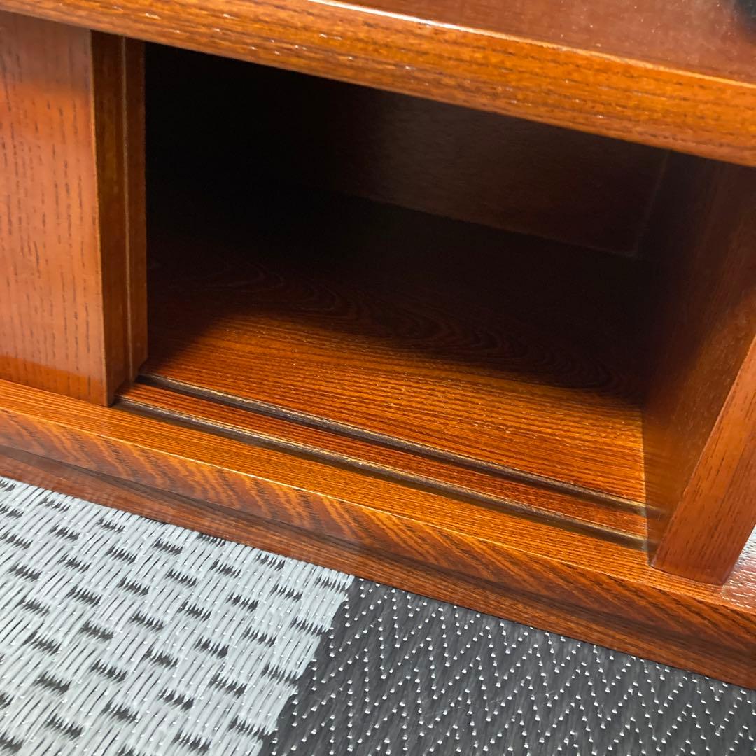 和風　木製棚　飾り棚　床の間　和室などに