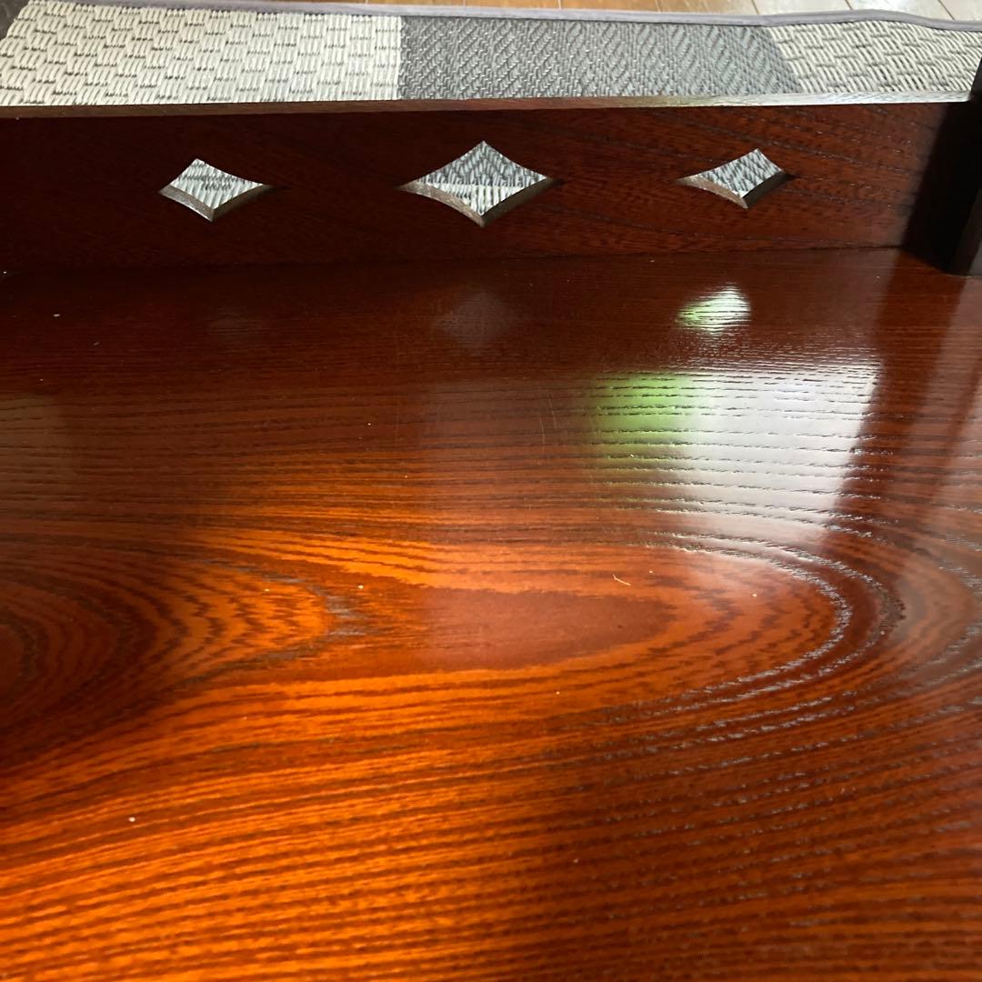 和風　木製棚　飾り棚　床の間　和室などに