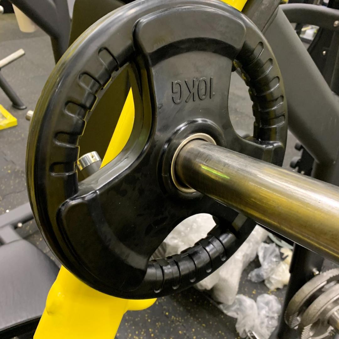 総重量140kg Φ50mm 3グリップラバープレート　計8枚SET