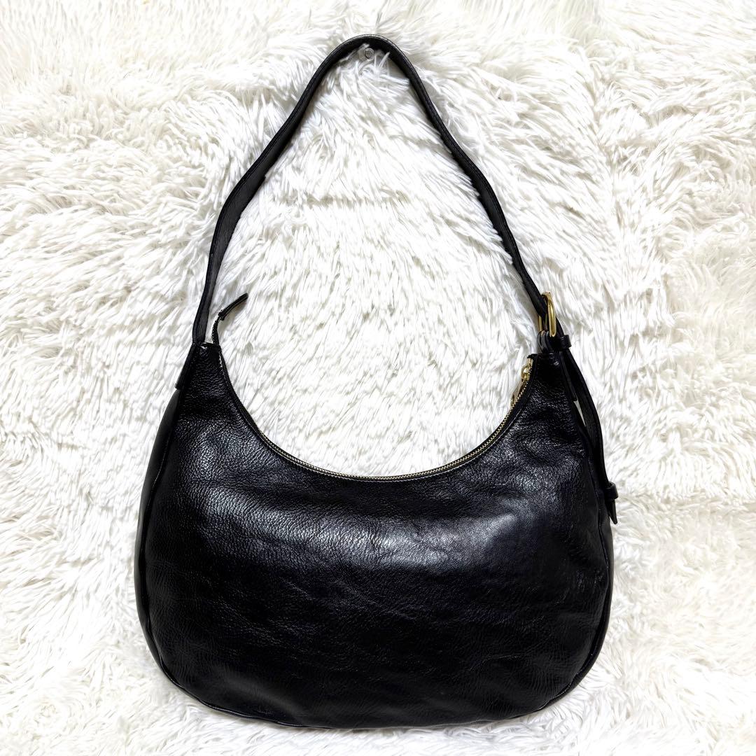 美品 イルビゾンテ ハーフムーン ワンショルダー ショルダーバッグ 新タグ 現行