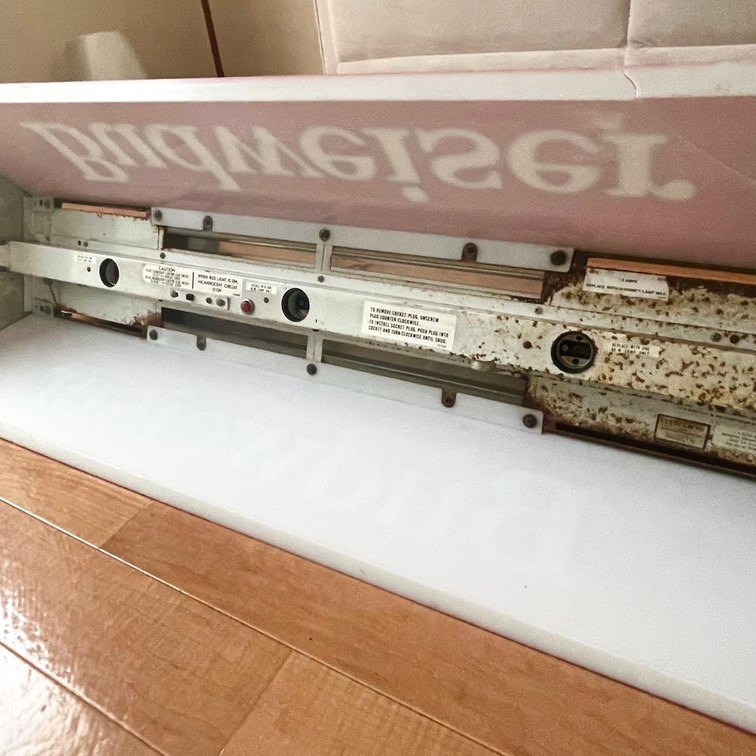 90s 80s バドワイザー Budweiser プールバーライト ランプ 照明