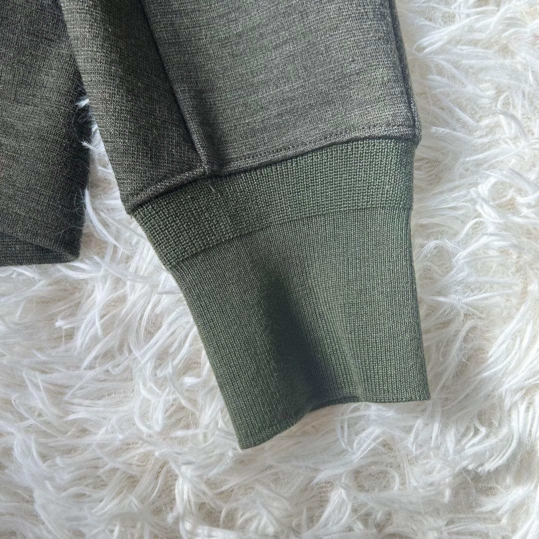 toga pulla ヴィンテージジャージプルオーバーカットソー 襟