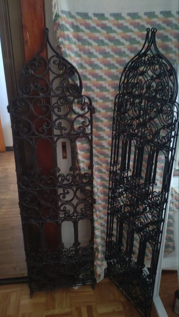 モロッコ製 アイアン パーティション ハンドメイド 間仕切り衝立 直接引き取り可