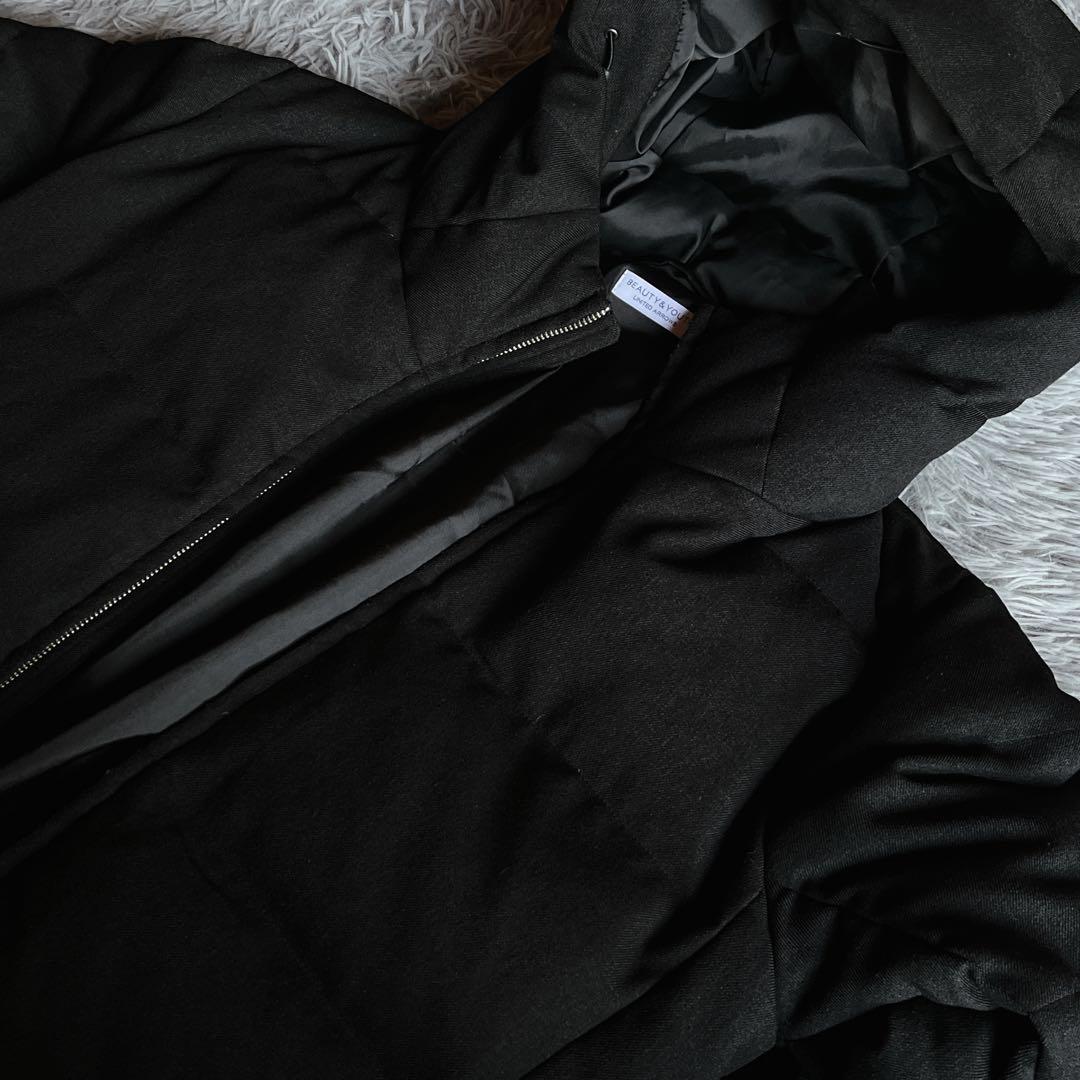 WEB限定 WARDROBE SMART LANATEC フードダウンジャケット