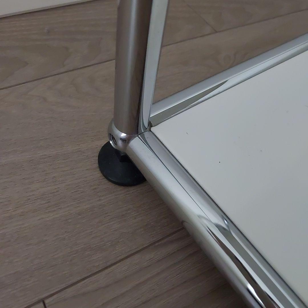 USM Haller ハラーシステム 2段シェルフ ホワイト キャビネット