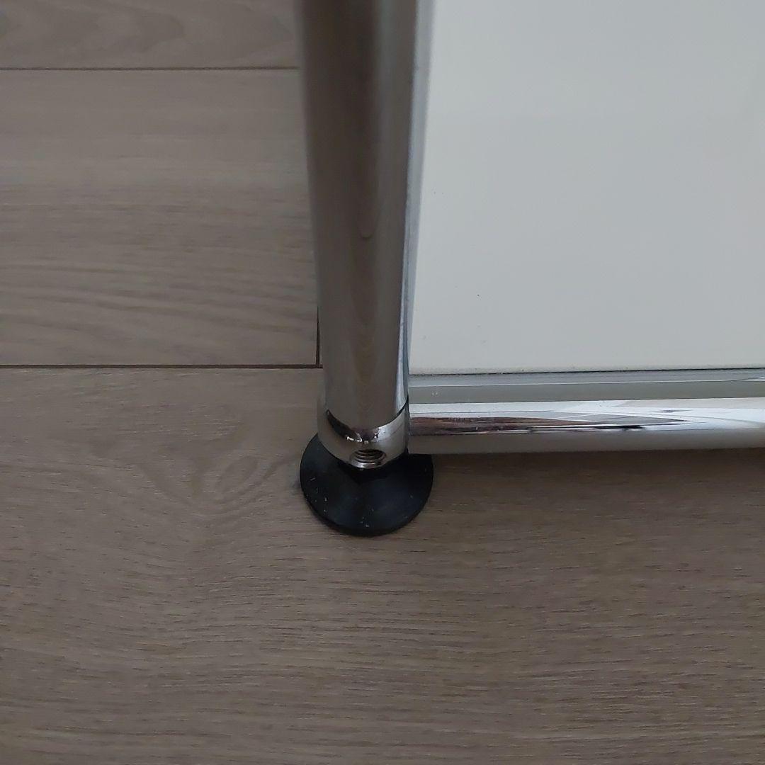 USM Haller ハラーシステム 2段シェルフ ホワイト キャビネット