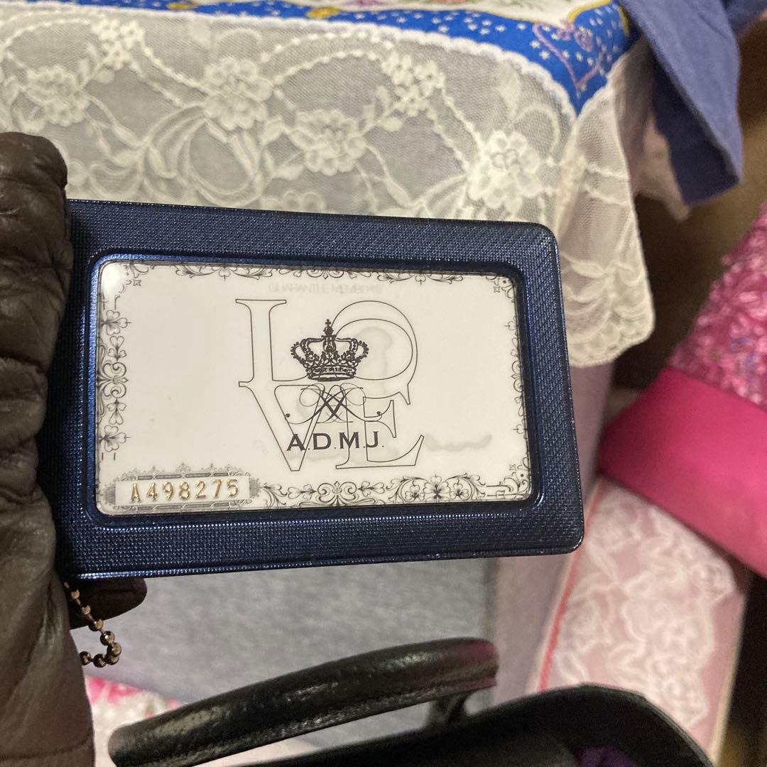 大人気モデルADMJスワロフスキー蜂黒トートバッグ未使用たいへん綺麗