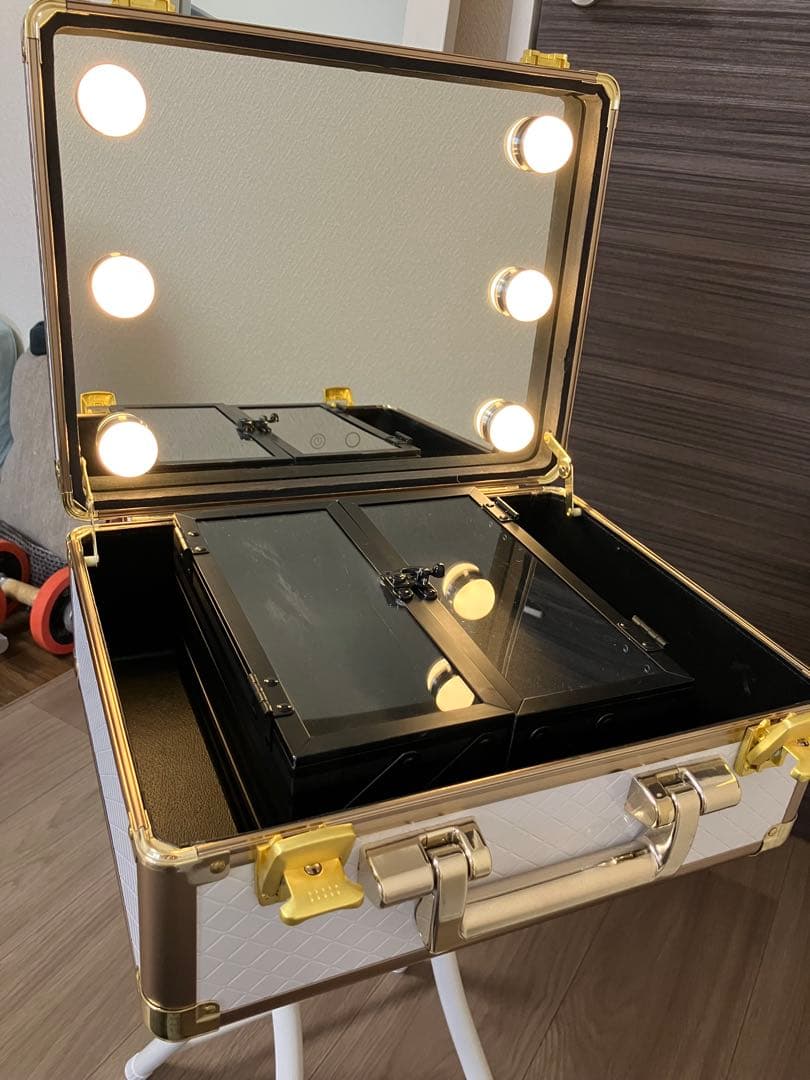 Franfranc ヴァリーズ ハリウッドボックス S ホワイト