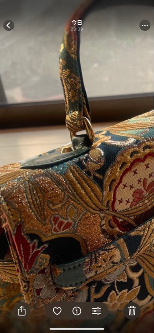 帯リメイク ハンドバッグ 和装 洋装兼用