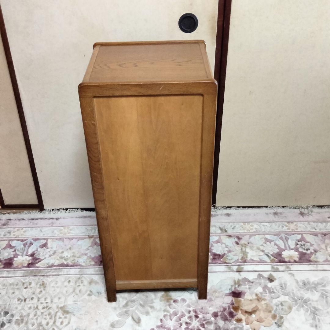 アケボノ工芸　キャビネット 飾り台 電話台 曙工芸製作所 ナラ？オーク？