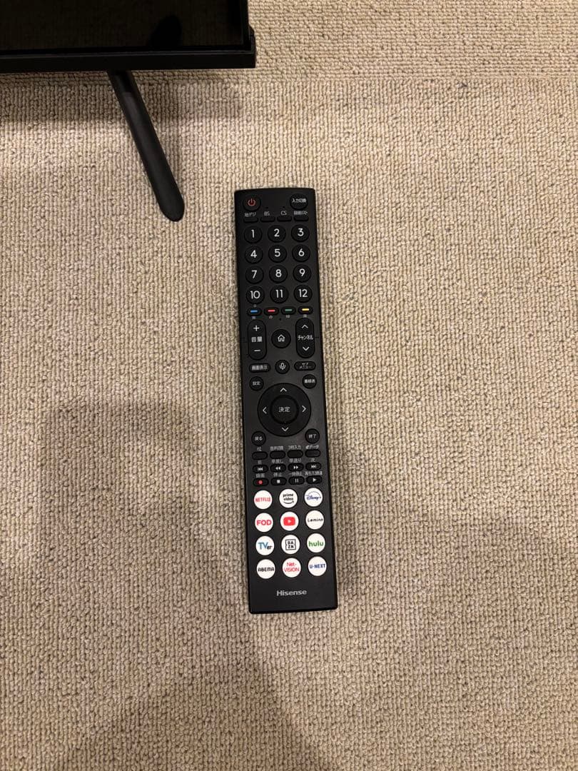 2024年購入／使用1年弱｜Hisense 40型 液晶テレビ｜美品