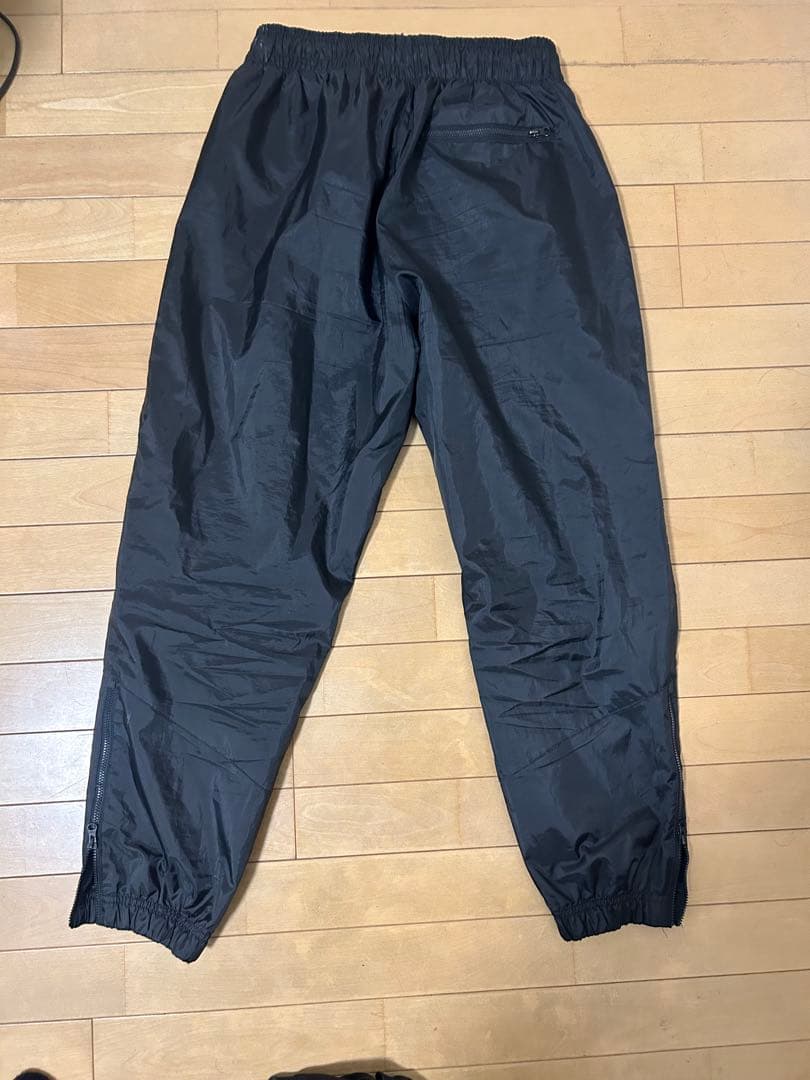 Nike ブラック ナイロンフードジャケット 上下セットアップ