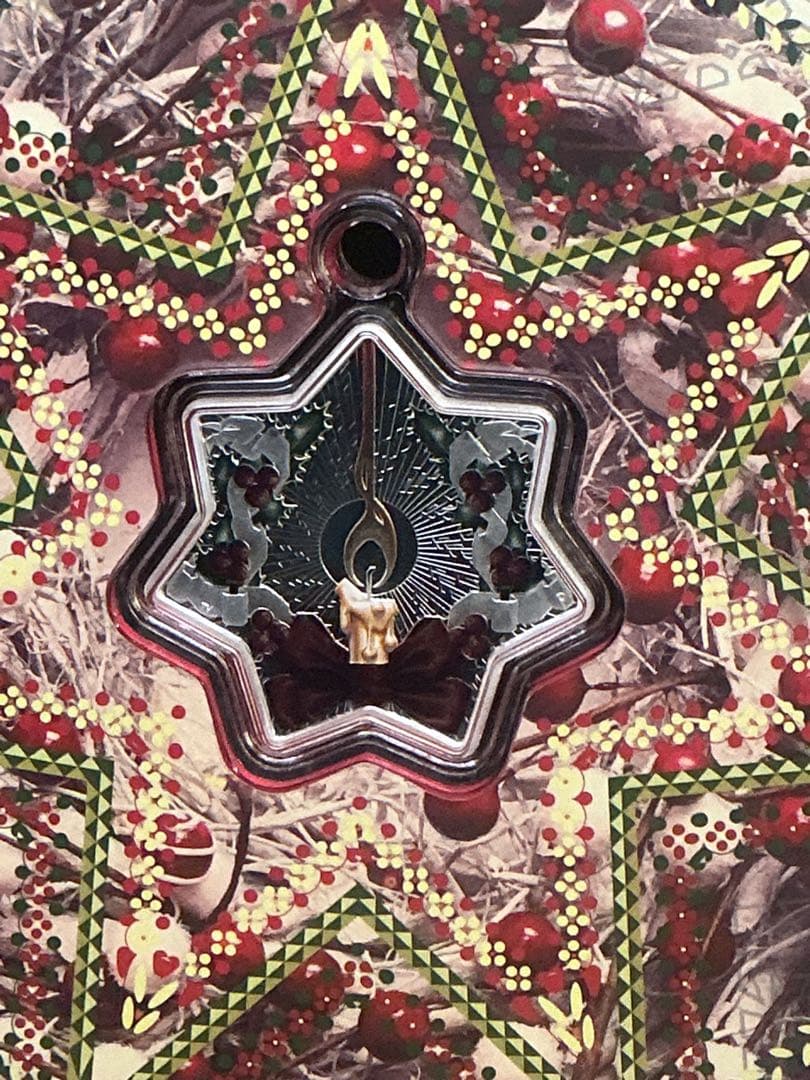 CHRISTMAS STAR 2016 1oz プルーフ銀貨（パース造幣局）