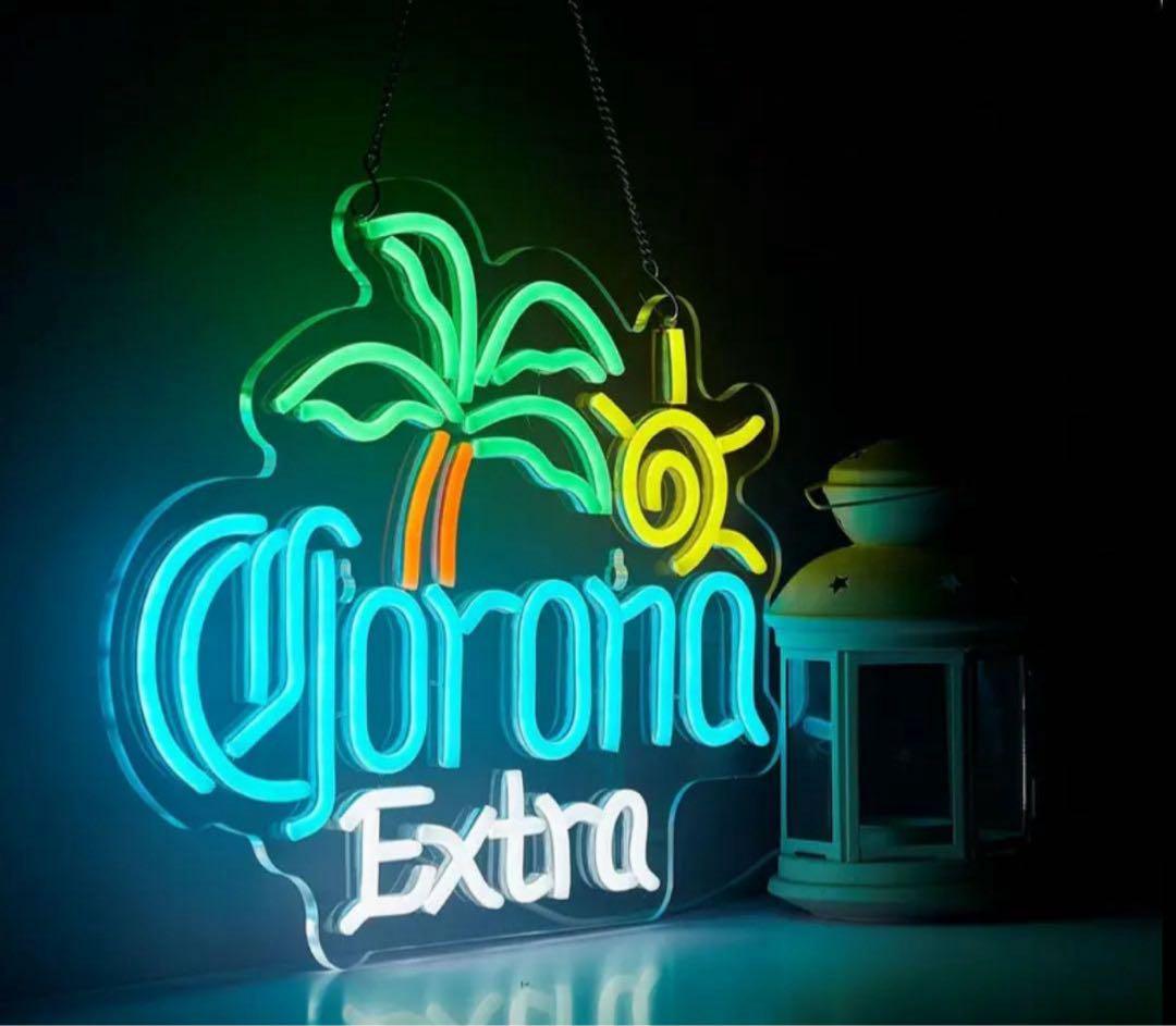 Corona コロナビール LED 看板 メキシカン ダイナー 酒 BAR