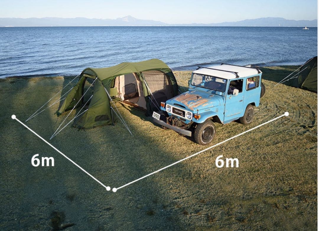 ★DOD カマボコテント3S（タン）フロアマットセット T3-688-TN
