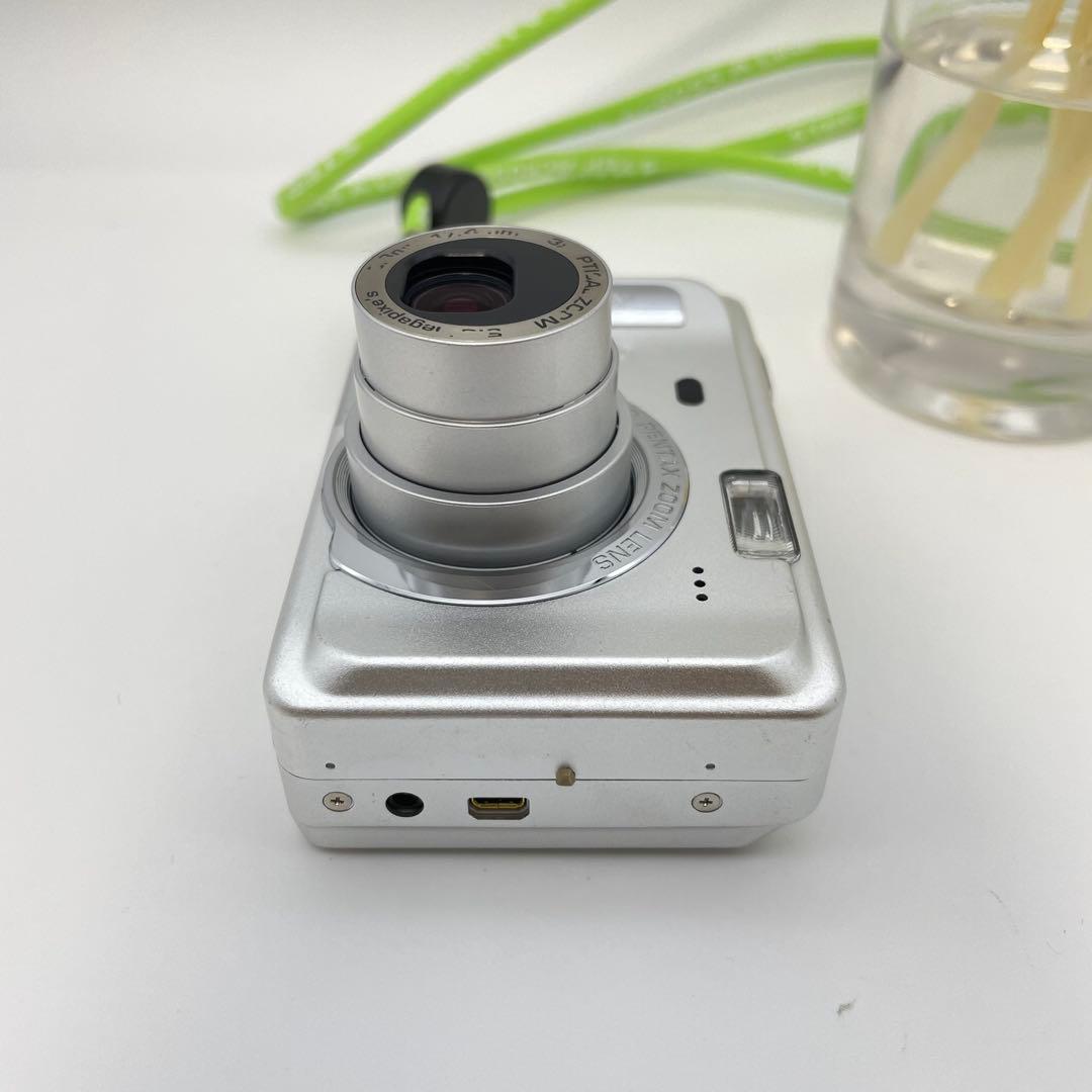 スマホ転送OK✨PENTAX Optio s55✨動作確認済 単三電池 可愛い♪