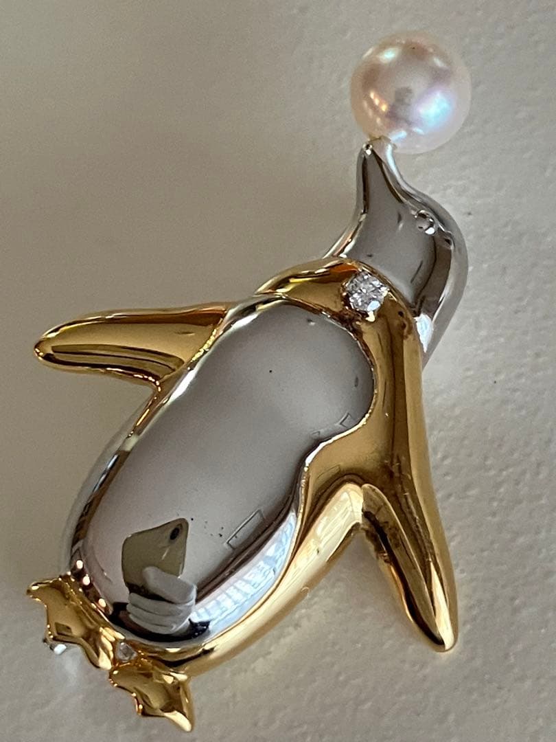 MIKIMOTO ミキモト　パール　ブローチ