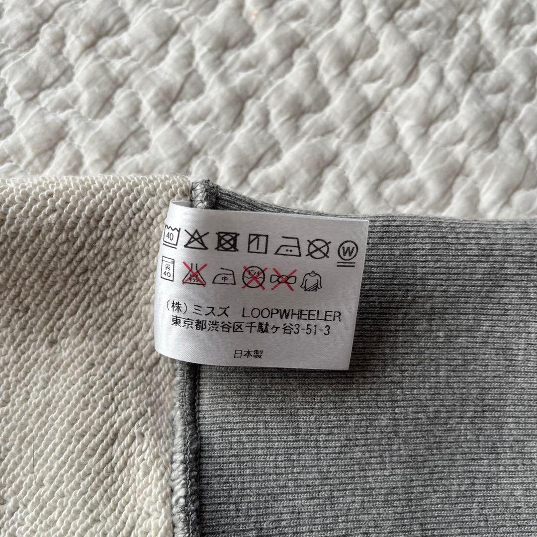 SCYE BASICS×LOOPWHEELER begin別注 サイ柄スウェット