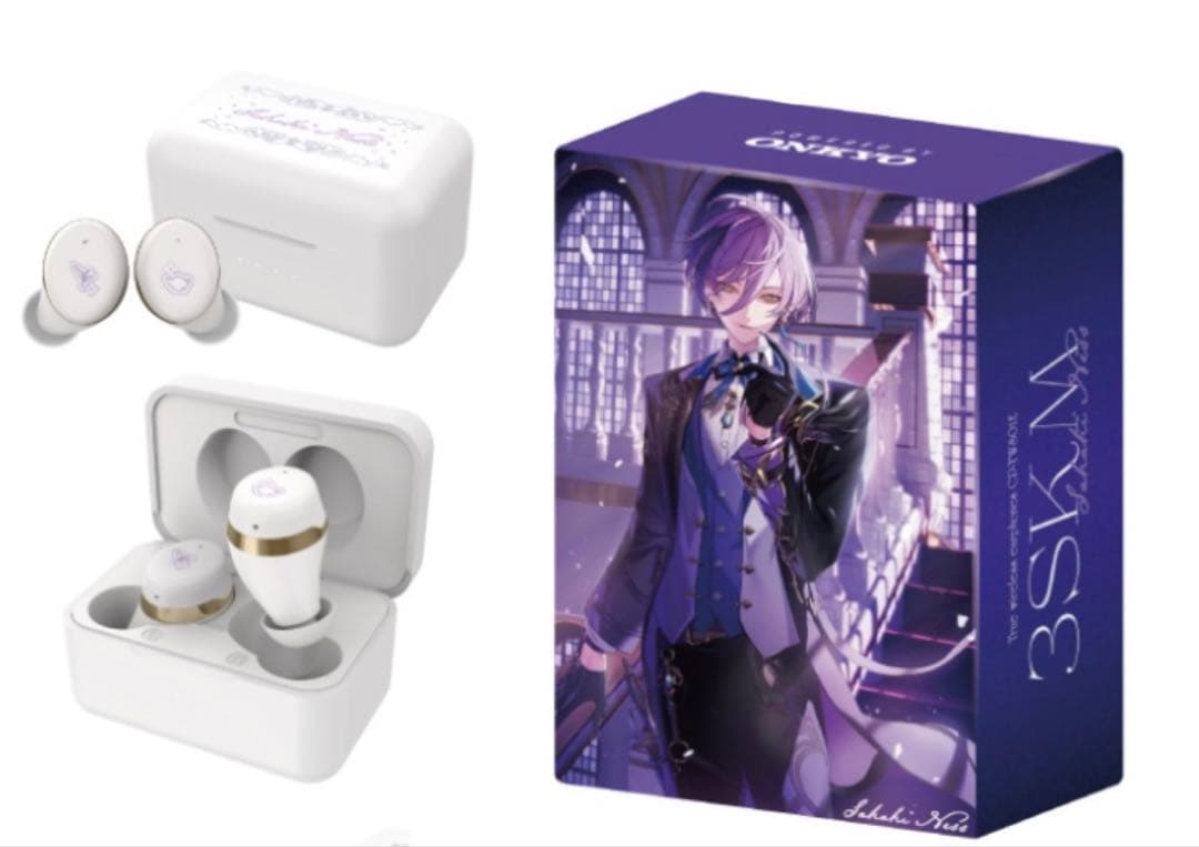 榊ネス　ONKYO ワイヤレスイヤホン にじさんじ