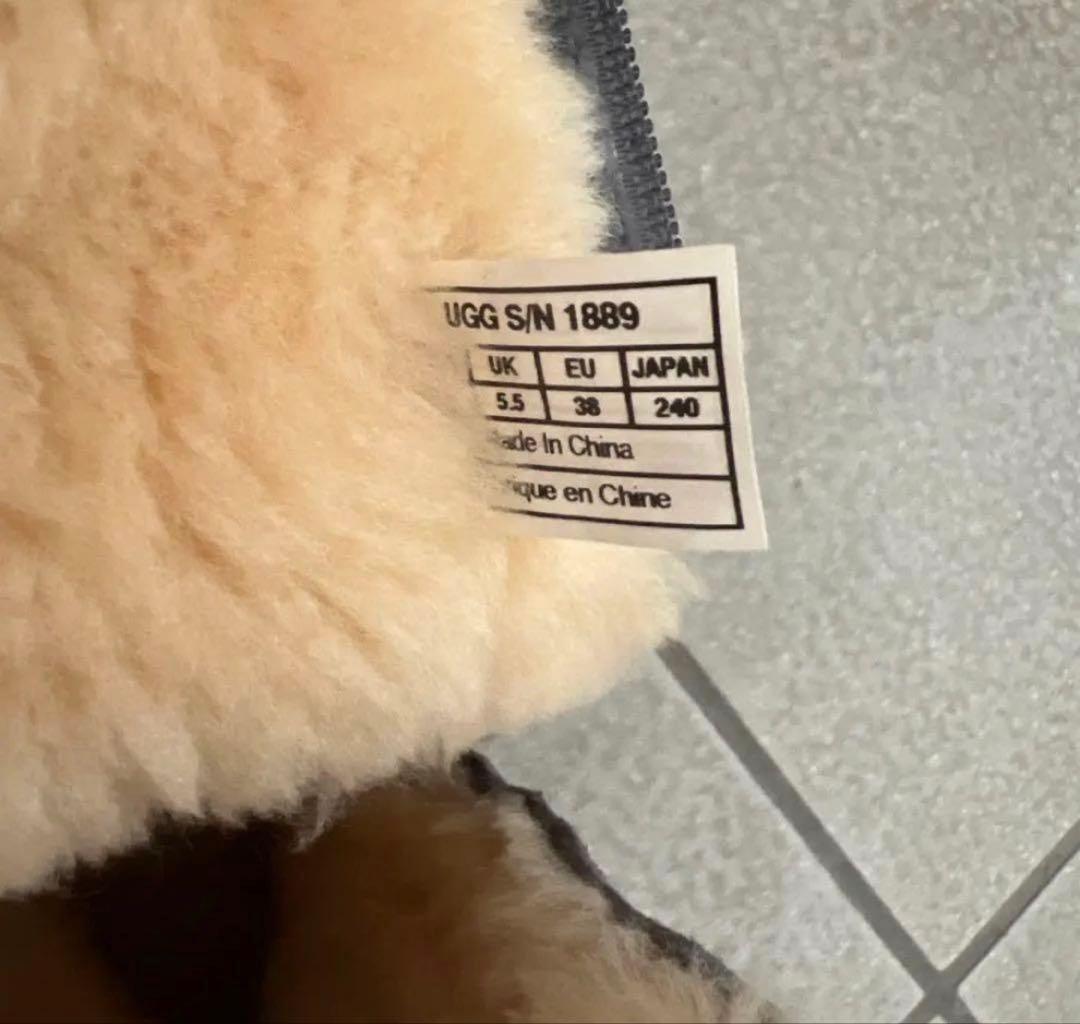 ［極美品］UGG グレー　ムートンブーツ　24cm