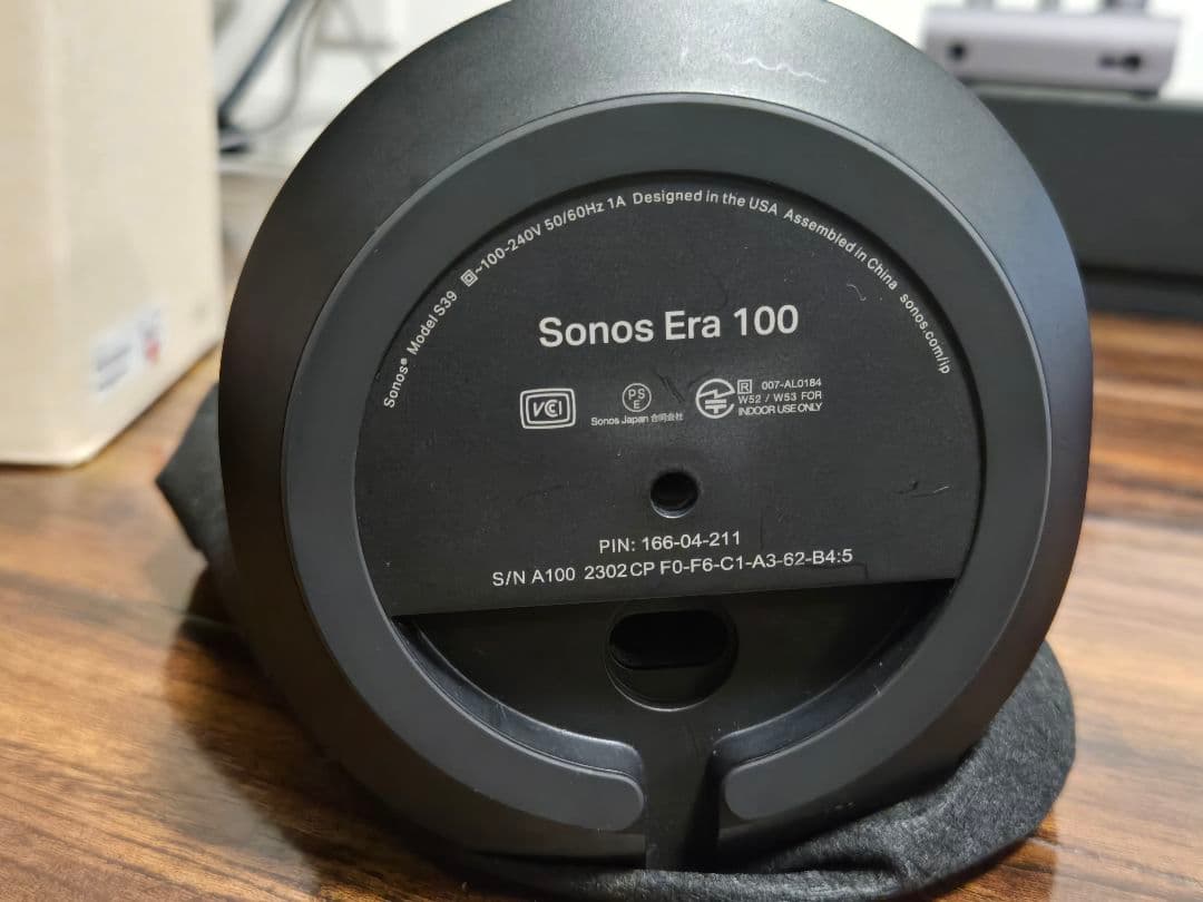 SONOS Era100　ブラック
