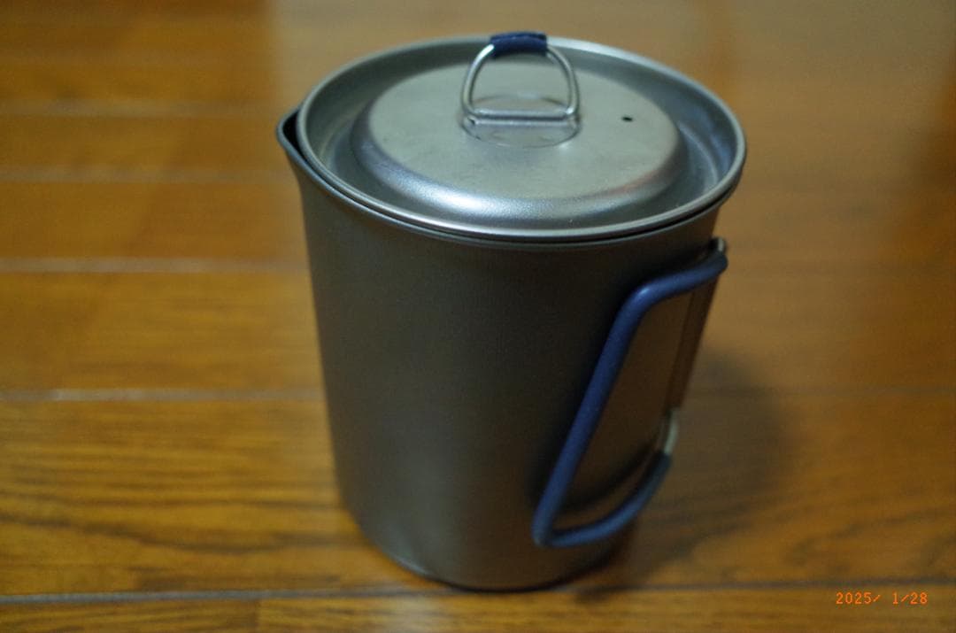 美品　新品同様　エバニュー/Ti パスタポット750＋α