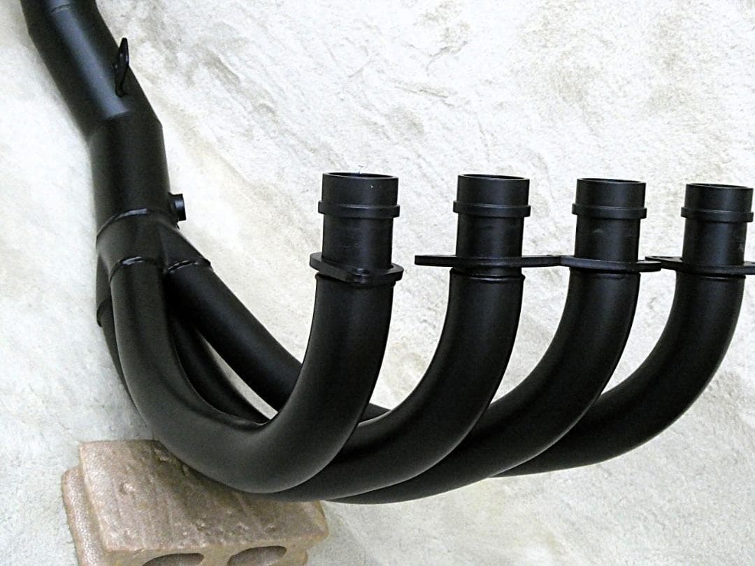 Z900RS ショート管 黒/ブラック『ハラシタ』カフェCAFE