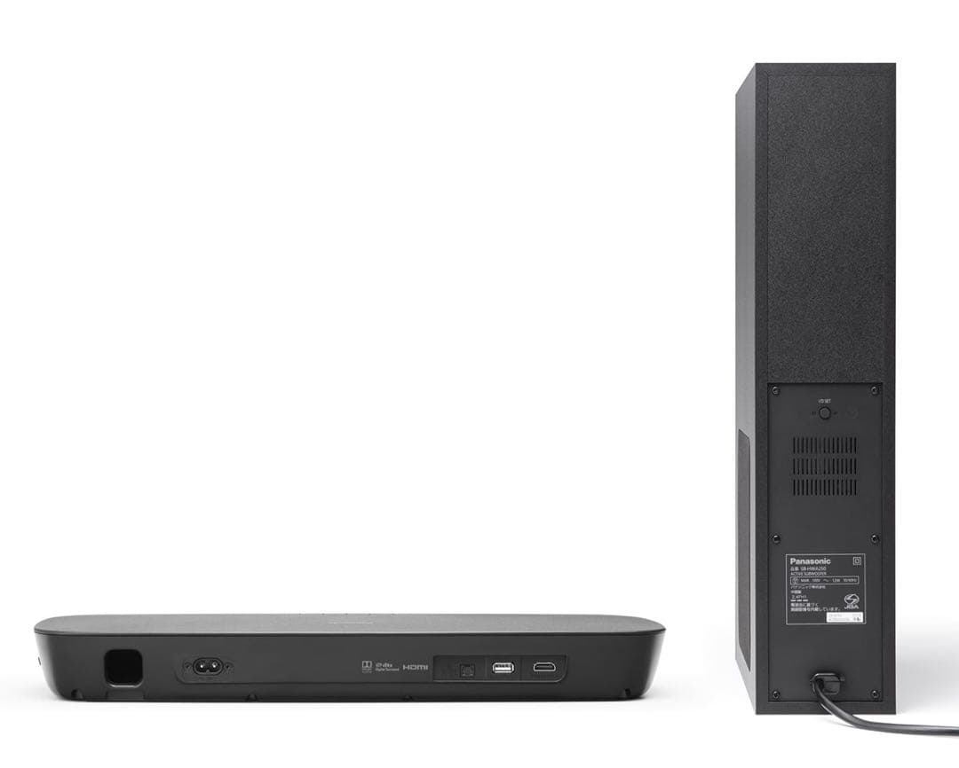 新品未使用　 シアターバー　Panasonic SC-HTB250-K