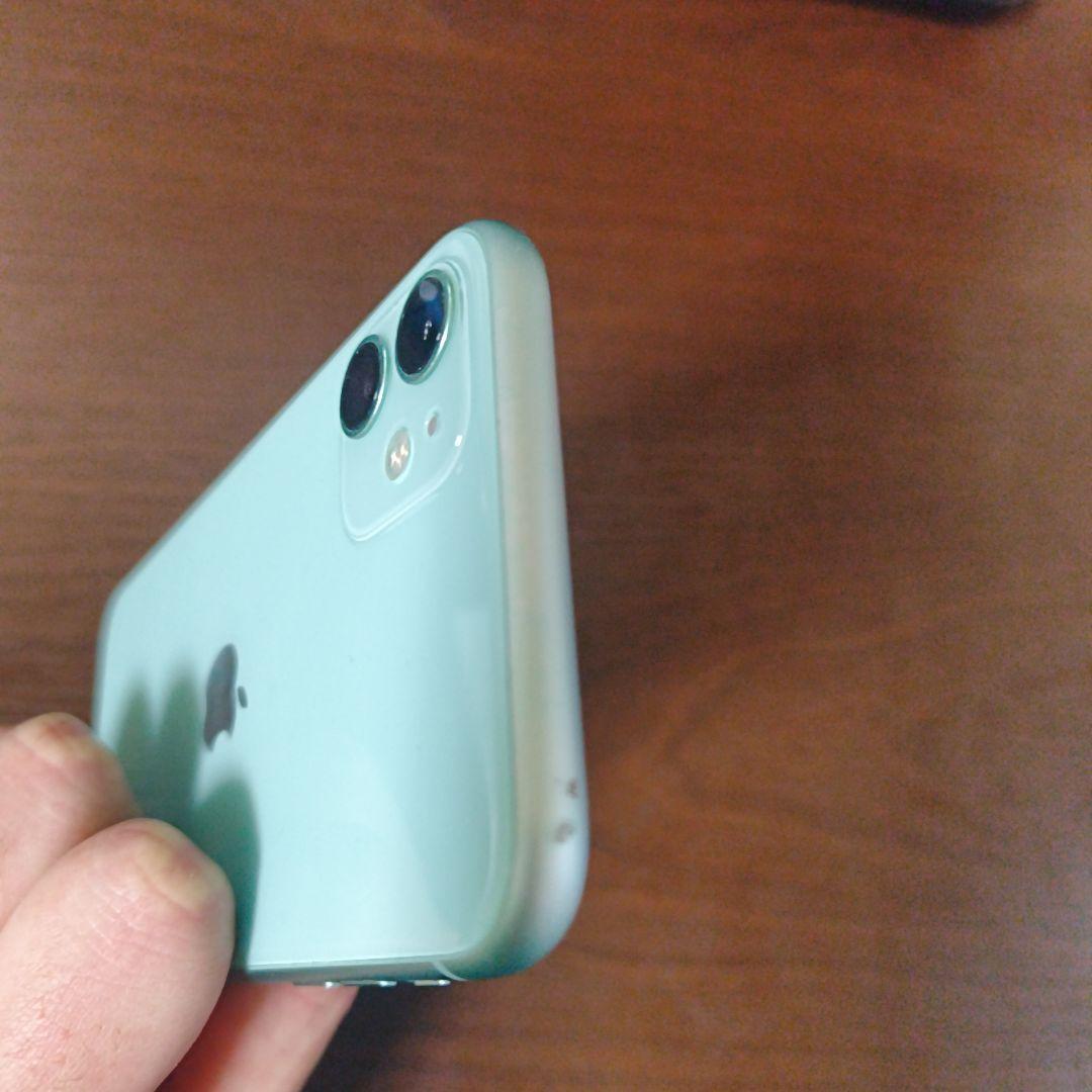 Apple iPhone 11 ミントグリーン 本体10