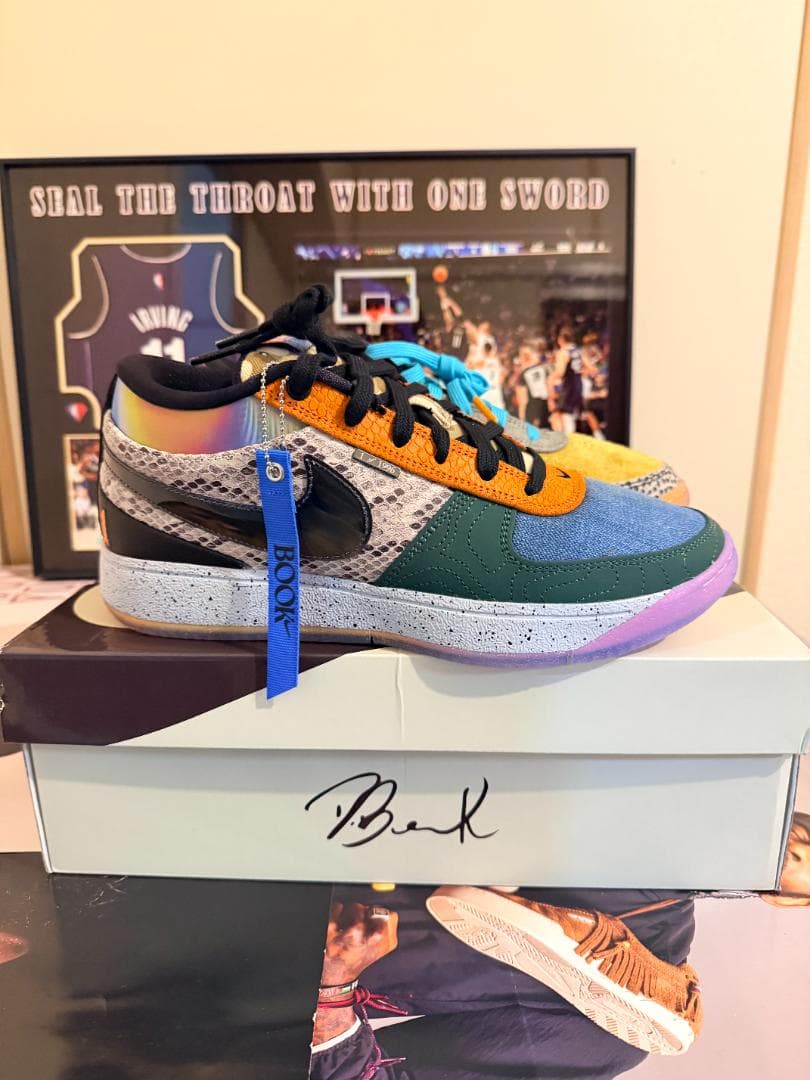 GU　Nike Book 1 What The US8.5