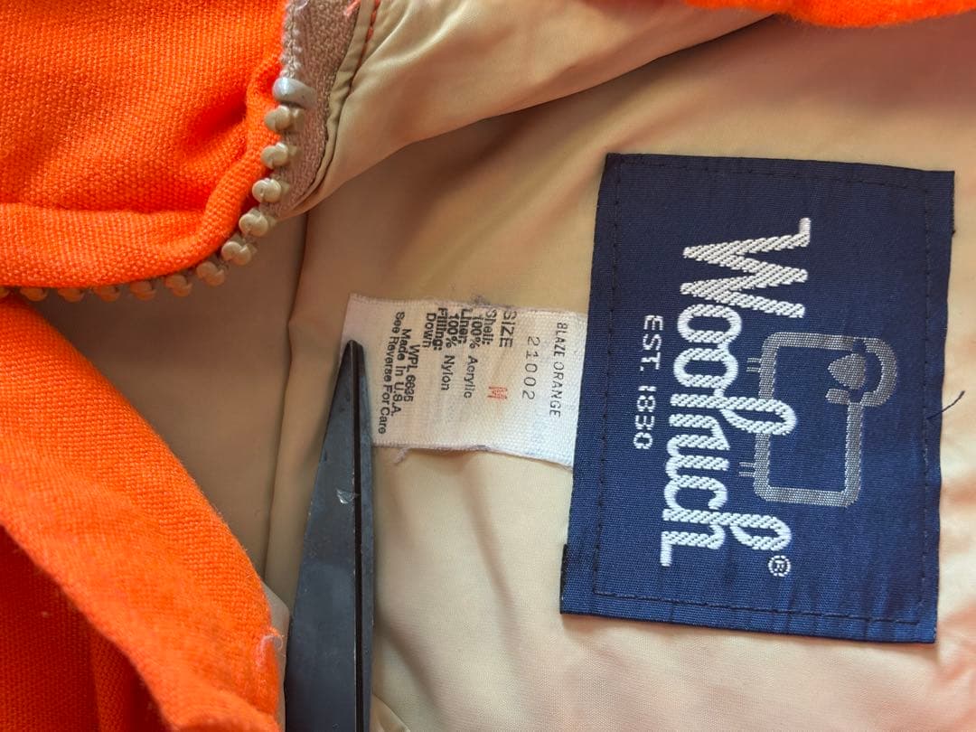 80年代　ウールリッチ　ダウンジャケット