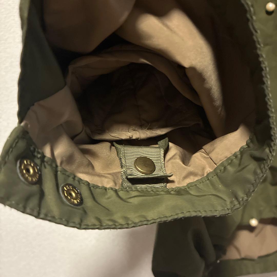 フランシュリッペ モッズコート　ライナー付き　パールリボン