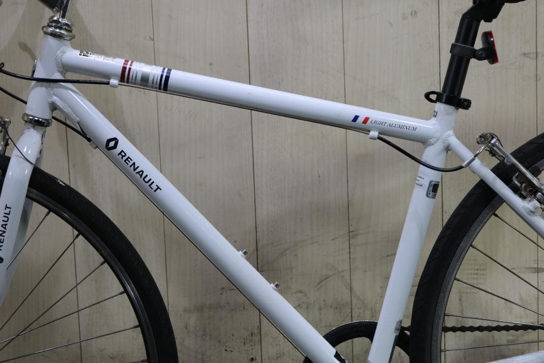 ルノー（RENAULT）700C 6速 アルミ 440mm WHITEクロス