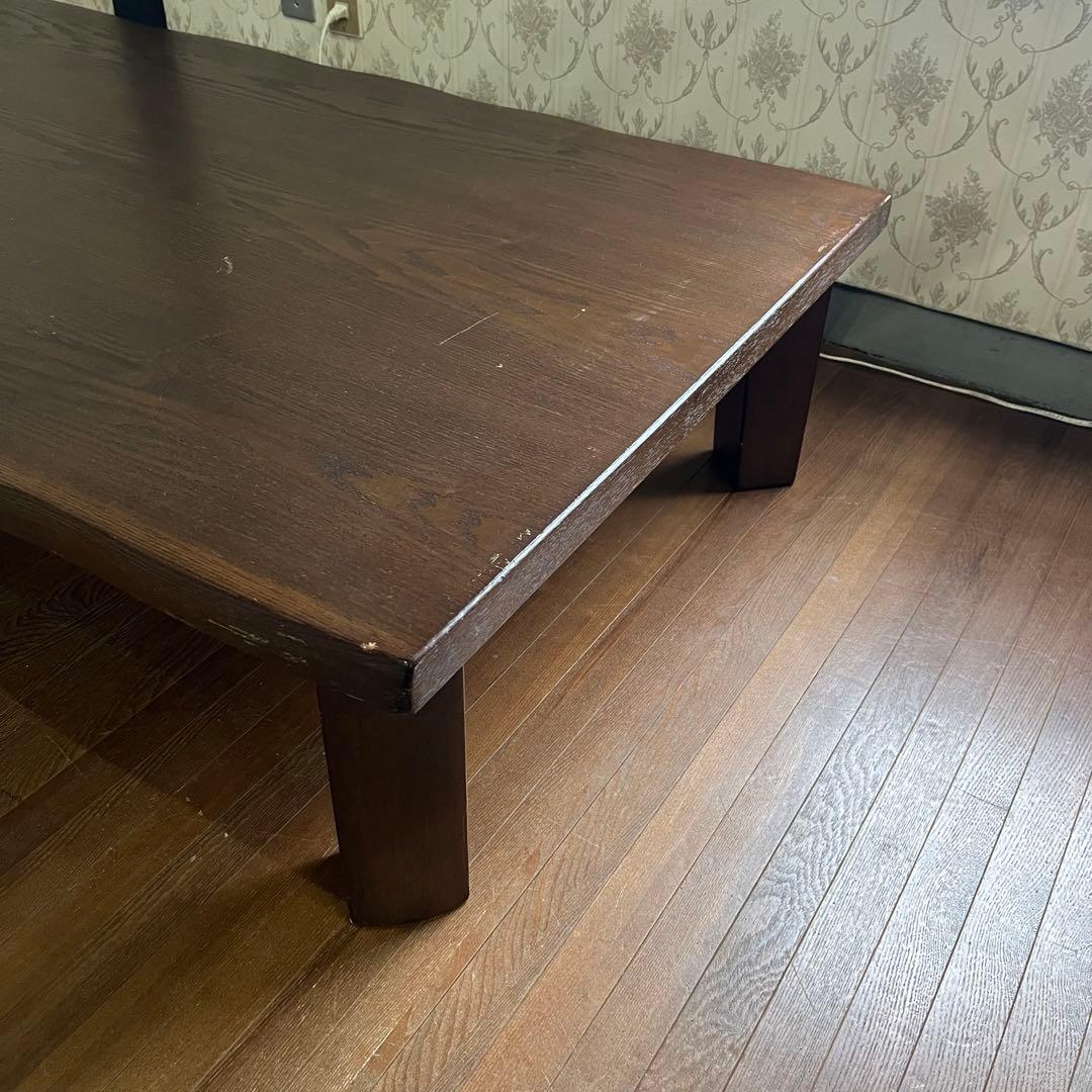 【アンティーク】木製 折りたたみ座卓 ローテーブル センターテーブル 古家具