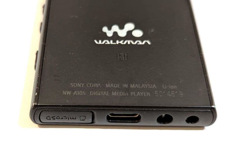 ポータブルプレーヤー Sony Walkman NW-A105HN