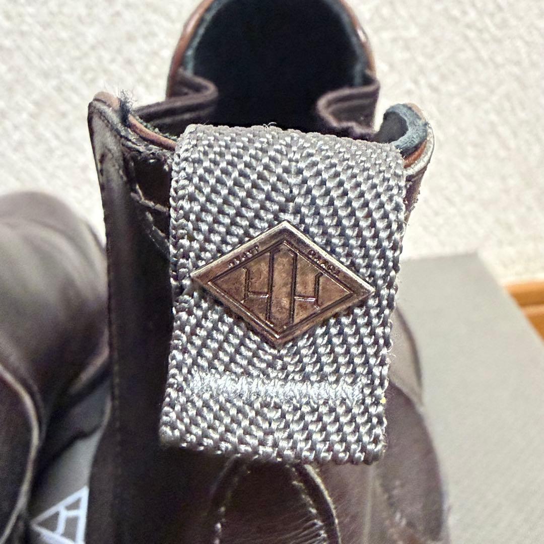 美品✨️ WH ダブルエイチ　サイドゴアブーツ レザー ブラウン UK6.5