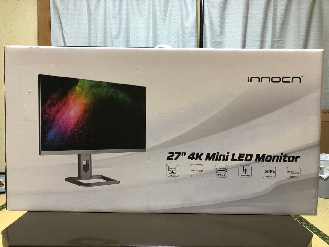 INNOCN 27M2V 4K モニター 1152分割