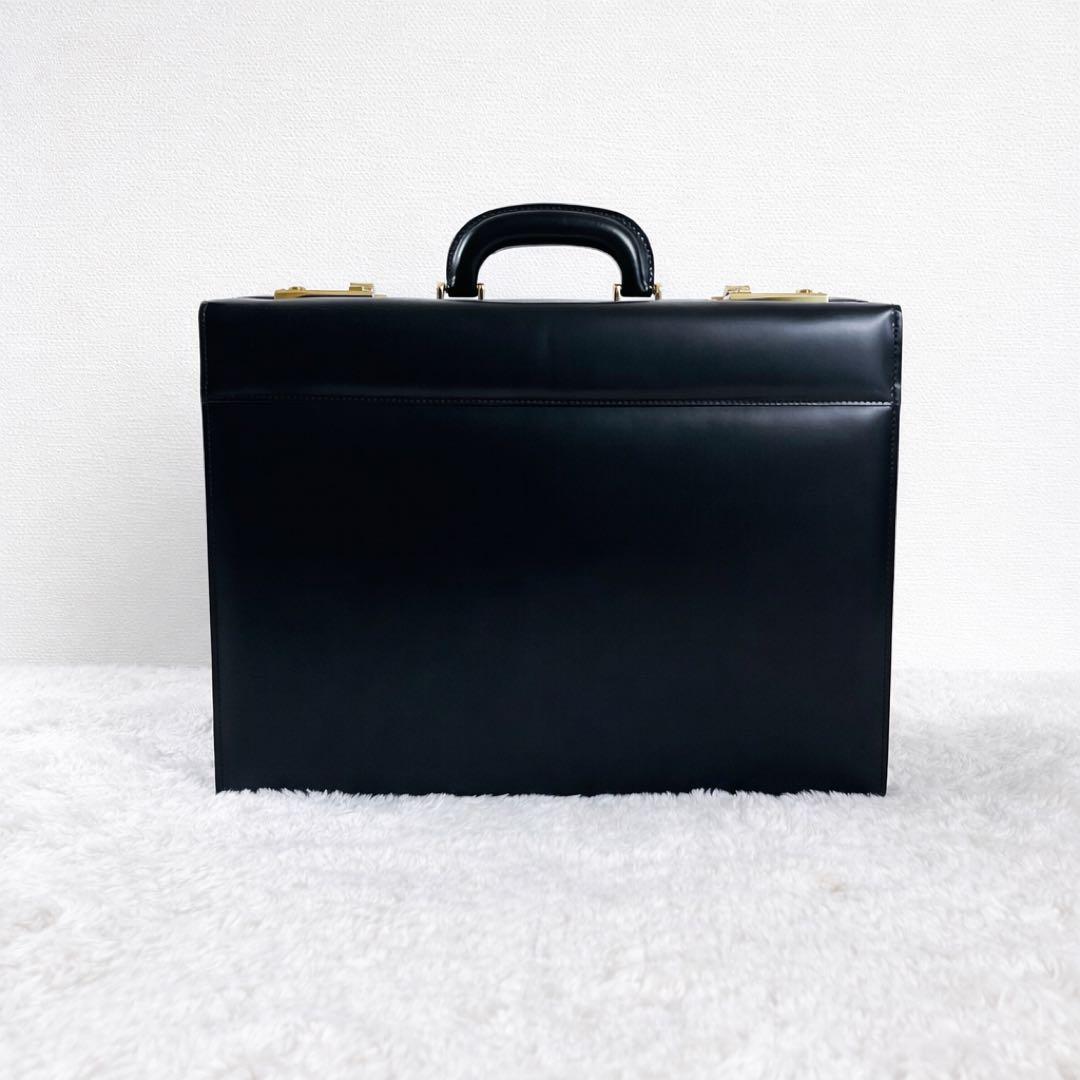 極美品 BALLY バリー ビジネスバッグ ダイヤルロック レザー ブラック