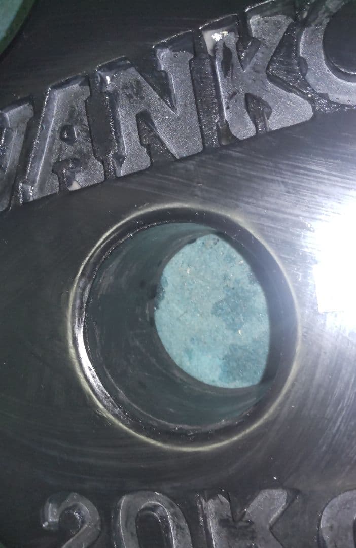 超美品 オリンピック プレート IVANKO 20kgプレート2枚