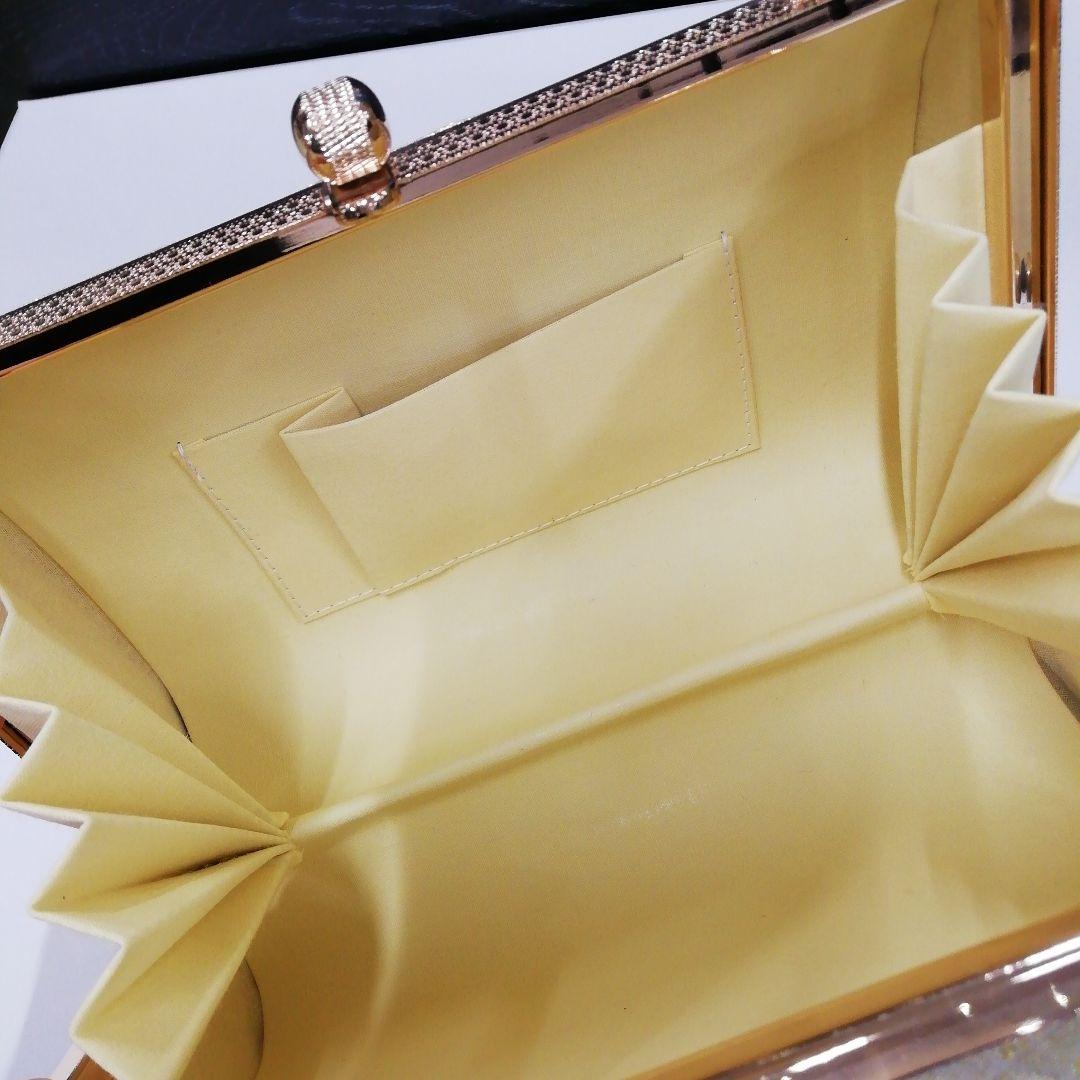 新品未使用 礼装用 佐賀錦ゴールド系草履バッグセット　フリーサイズ OL-4