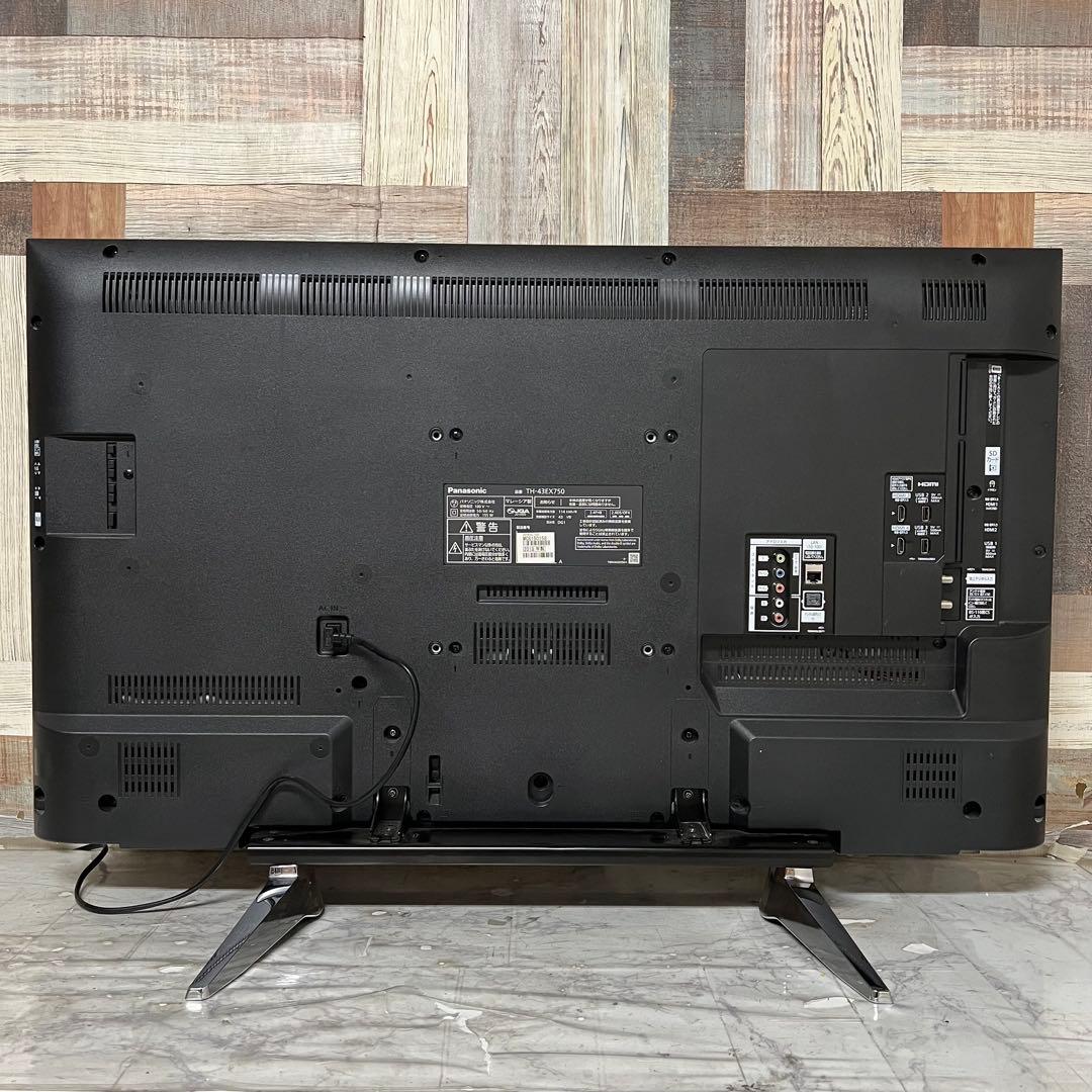 あぱっちさんパナソニック 43V型4K液晶テレビ スマートビエラ アプリ多数◎