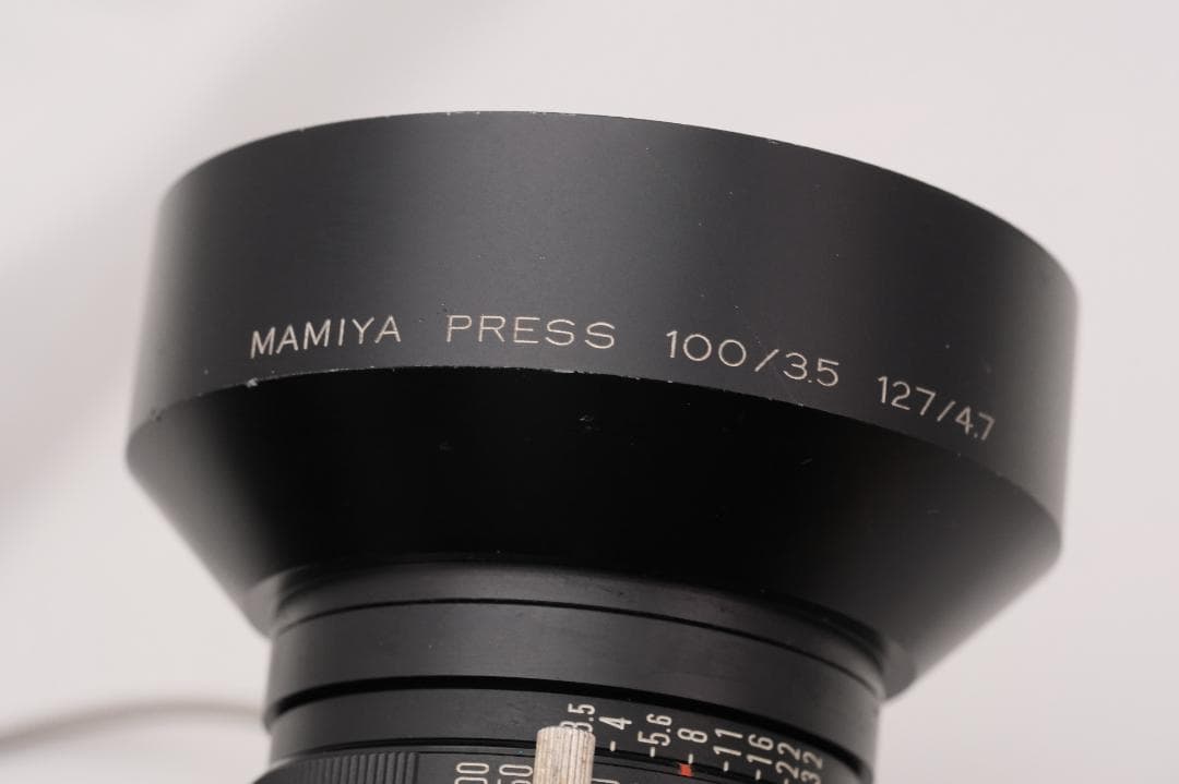 完動品 マミヤユニバーサル 100mm 3.5 Mamiya Universal
