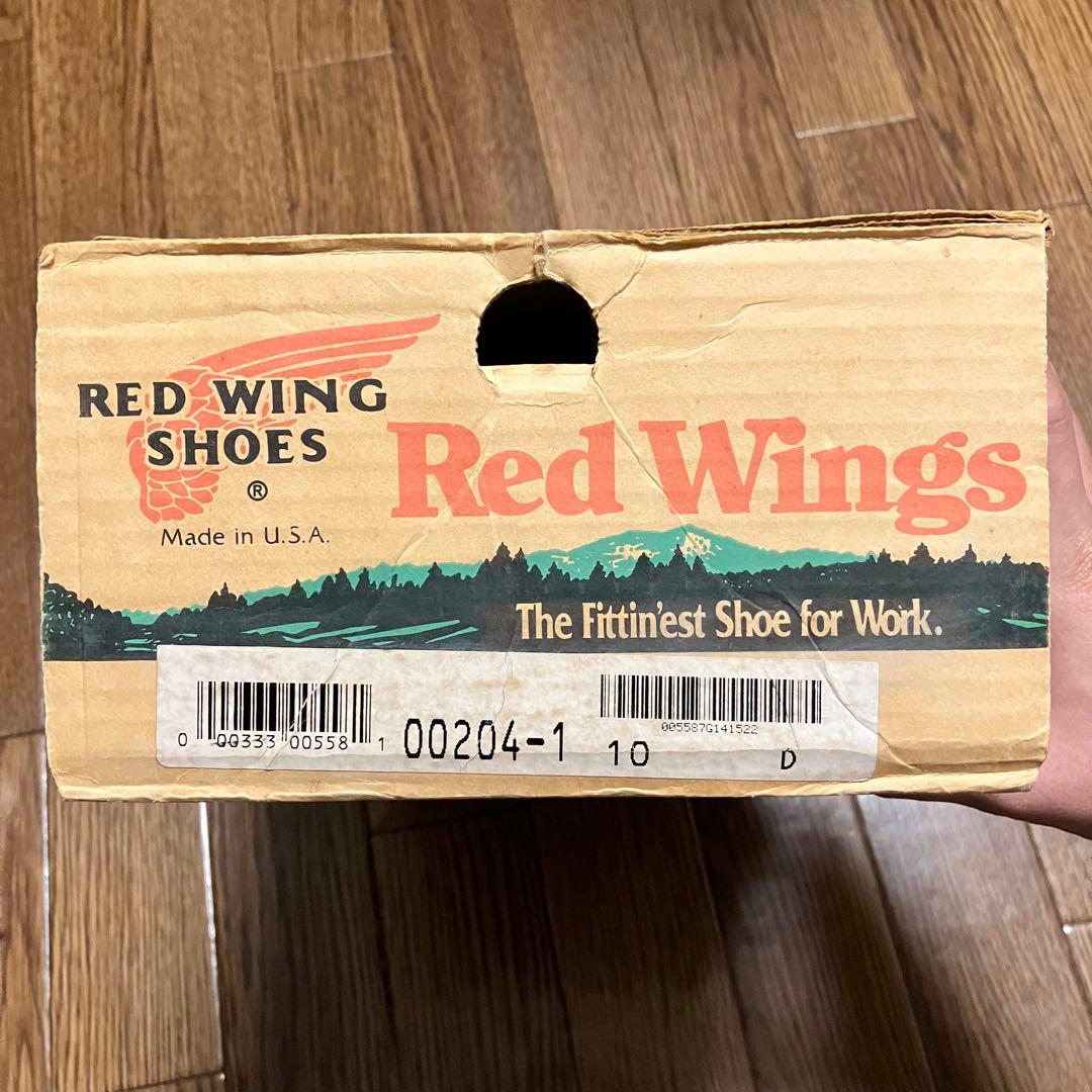 元箱付き！ Red Wing 204 刺繍羽タグ　US 10 D スーパーソール