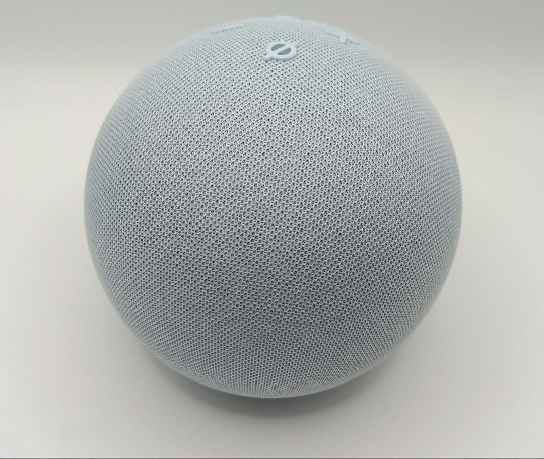 【動作品】Echo Dot with Clock 第5世代 クラウドブルー