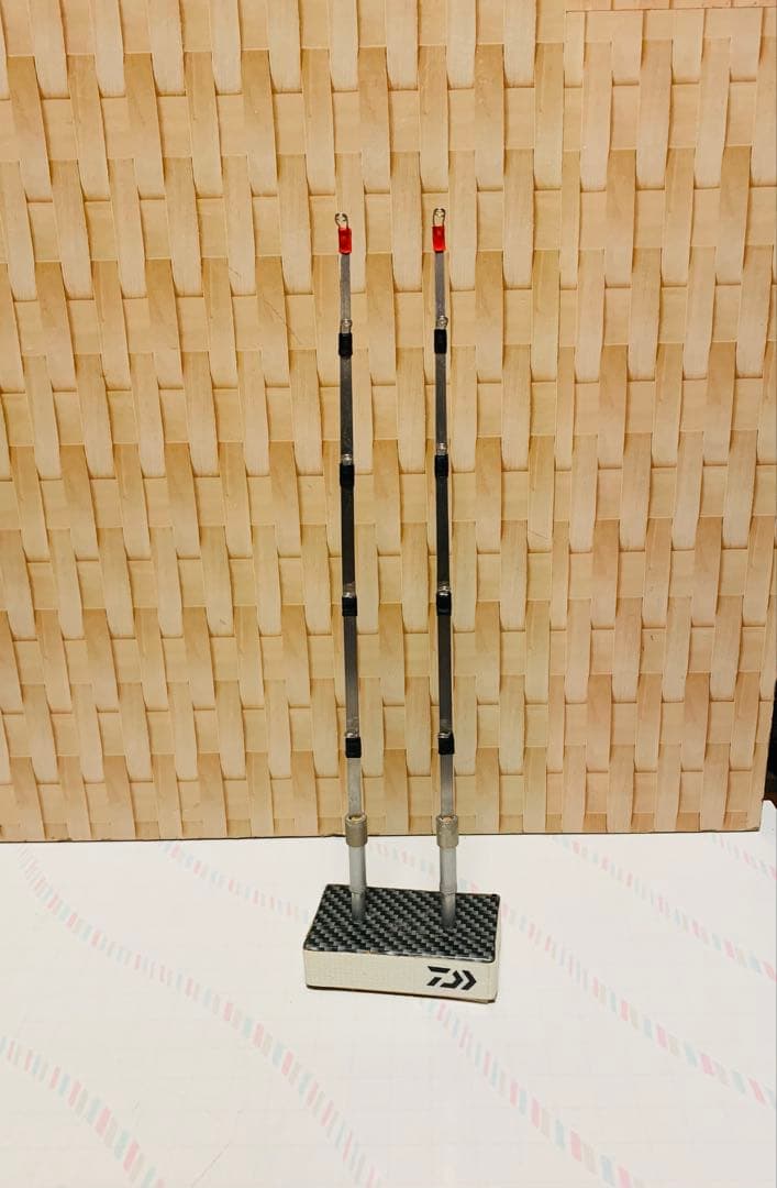 ワカサギステンレス穂先 全長約255ミリ　２本